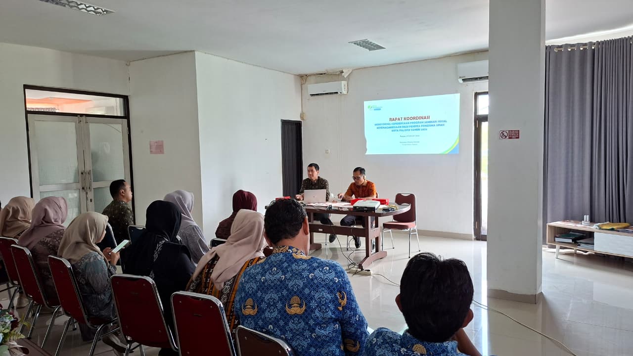 Rapat Kordinasi Monitoring Kepesertaan Program Jaminan sosial ketenagakerjaan bagi Penerima Iuran Kota Palopo Tahun 2026